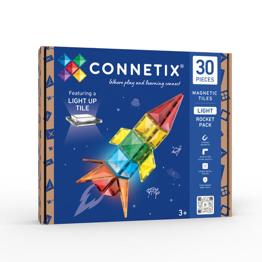 Connetix Light Rocket Pack 30 pc