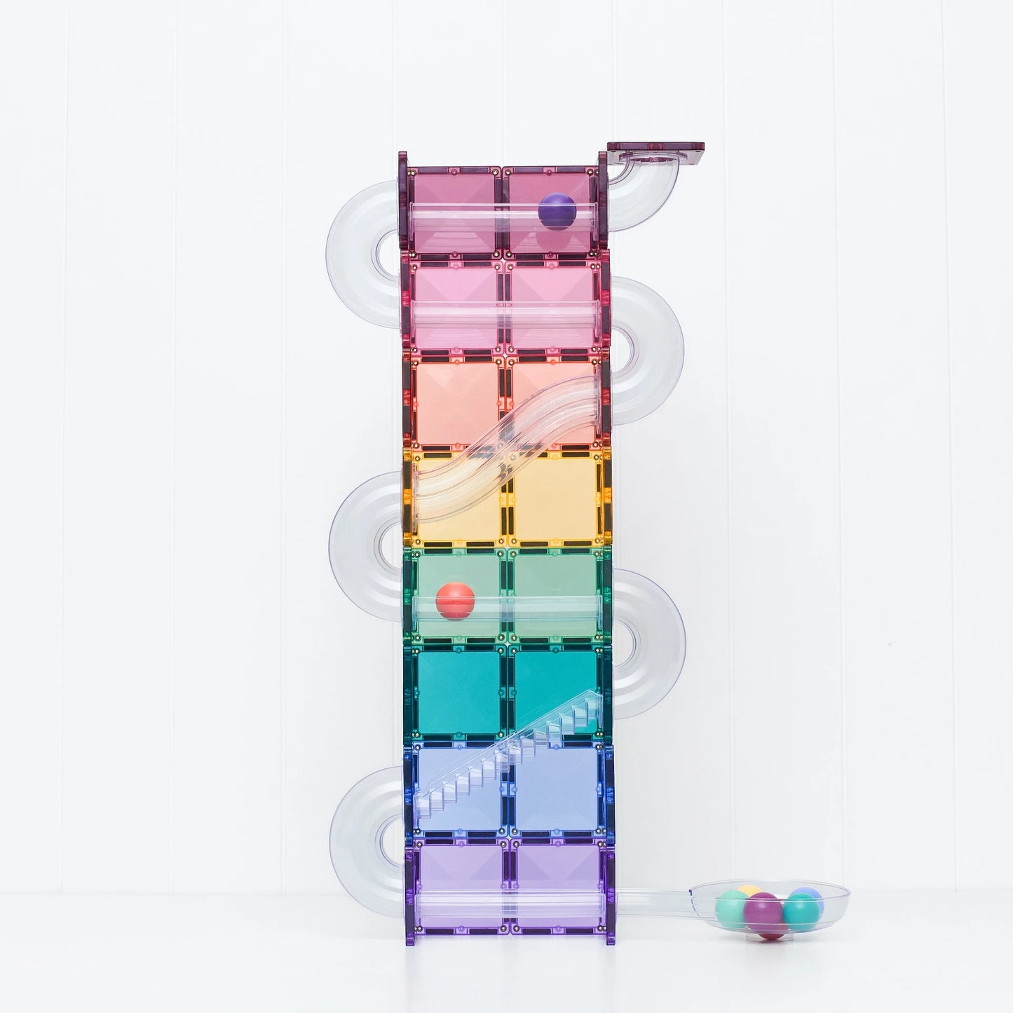 Connetix Ball Run Pastel Pack 114 pc