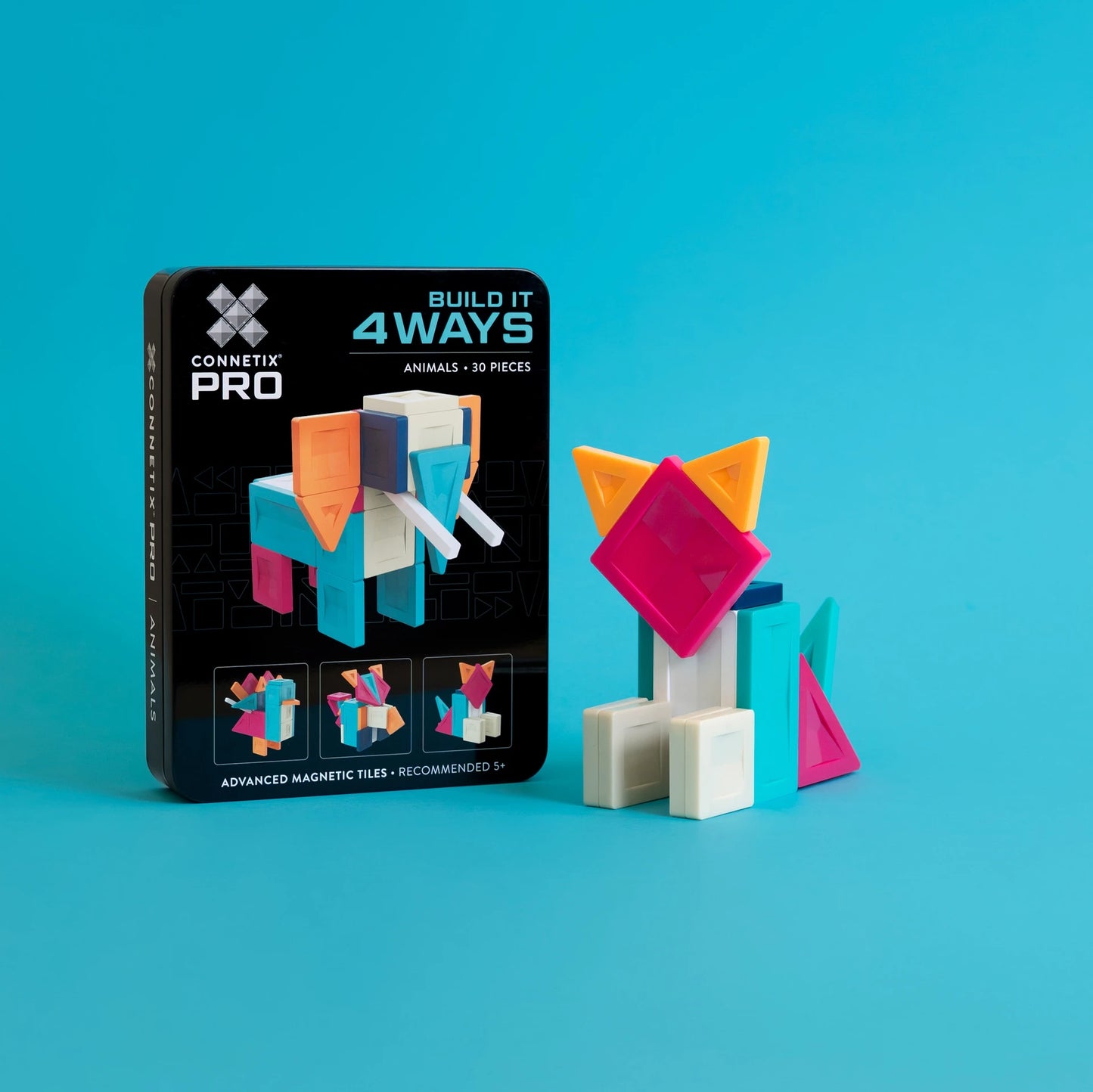 Connetix PRO Build It 4 Ways Animals Pack 30 pc