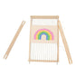 Discovery Zone Rainbow Wooden Weaving Loom