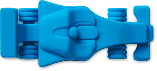 Jibbitz 3D Race Car Blue