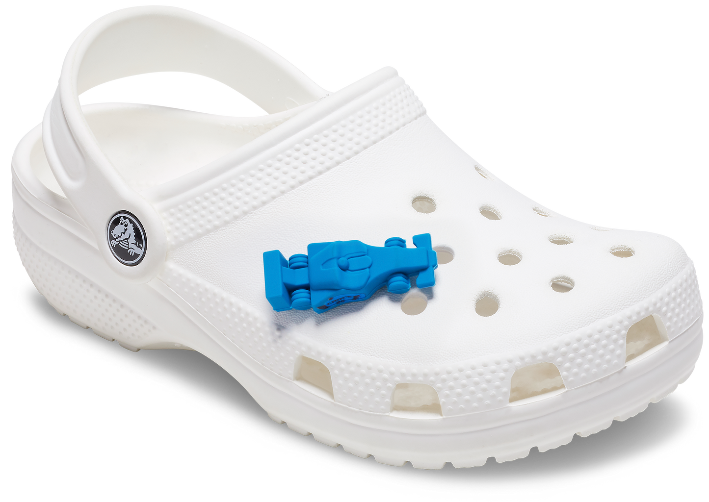 Jibbitz 3D Race Car Blue