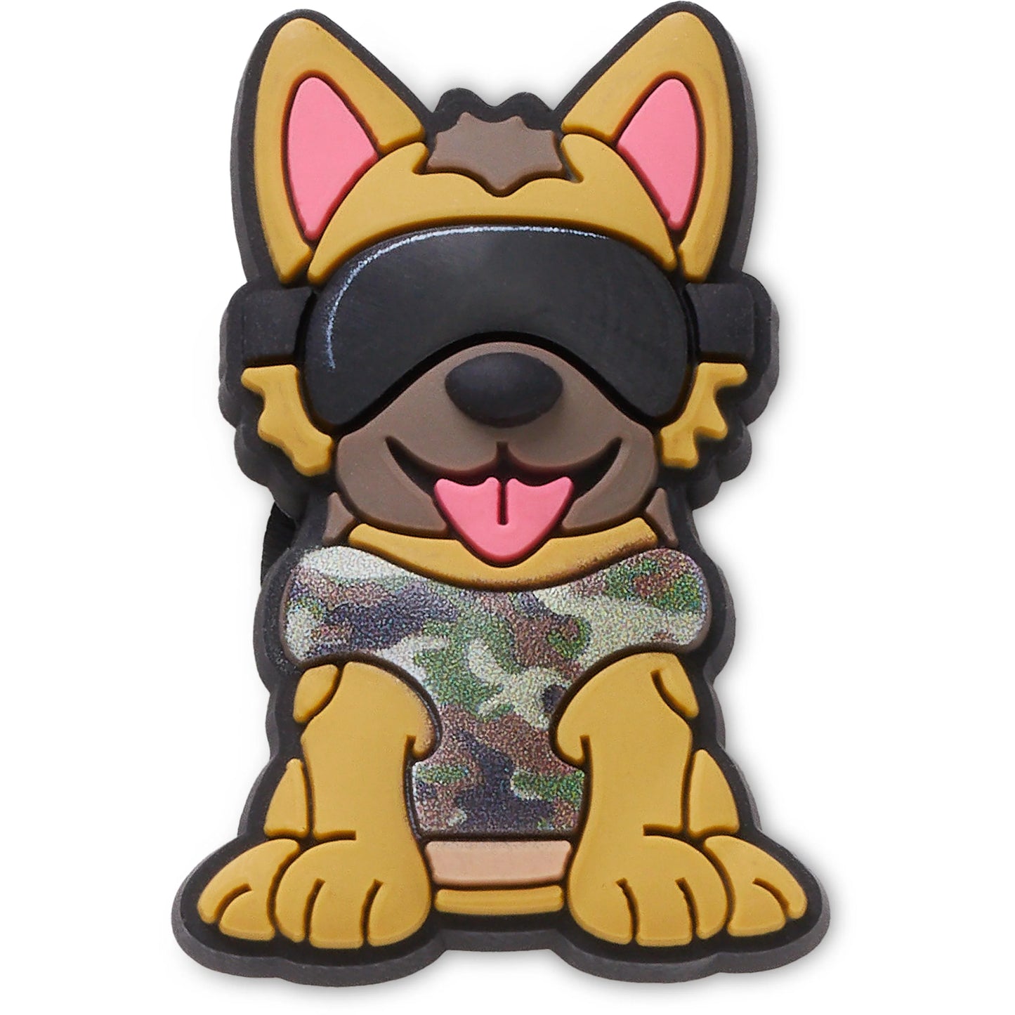 Jibbitz Military German Shepard Pup