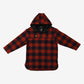 Swanndri Kid's Brixton Bush Shirt Burnt Merlot Check