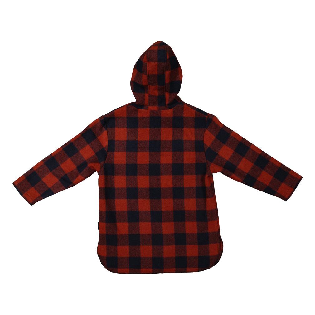 Swanndri Kid's Brixton Bush Shirt Burnt Merlot Check