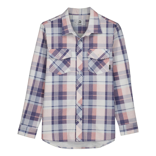 Swanndri Kid's Egmont Shirt Full Placket Blush