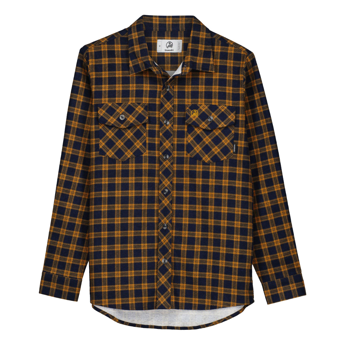 Swanndri Kid's Egmont Shirt Full Placket Toffee Lattice