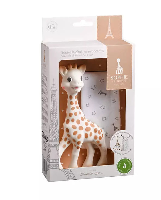 Sophie the Giraffe Teether & Her Pouch