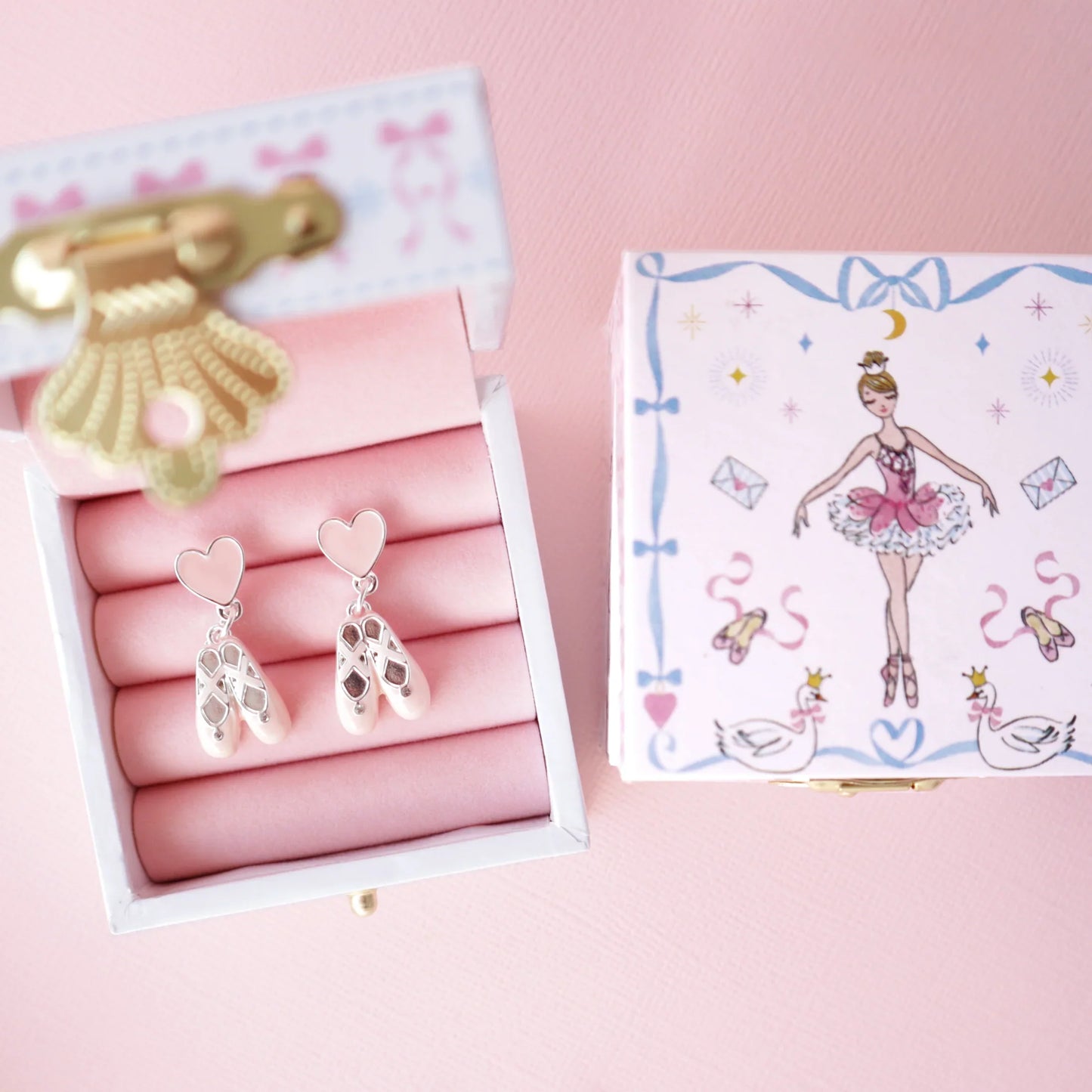 Lauren Hinkley Ballet Slippers Earrings - Ballerina Box