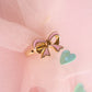 Lauren Hinkley Pink Bow Ring - Ballerina Box