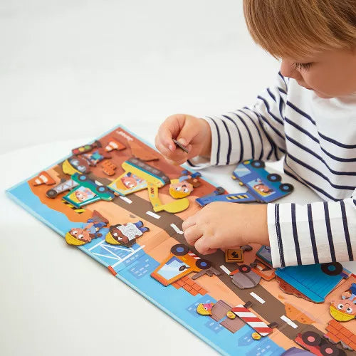 Janod Building Site Magnetic Story