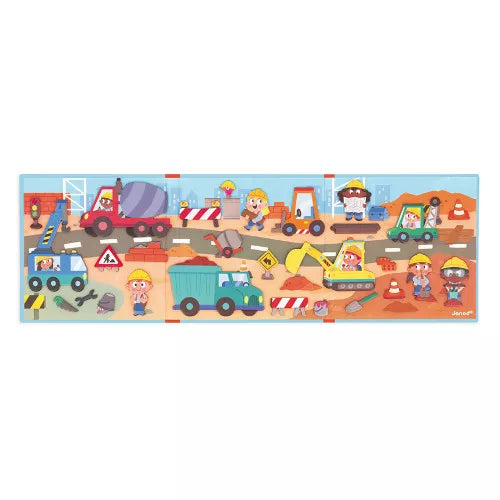 Janod Building Site Magnetic Story