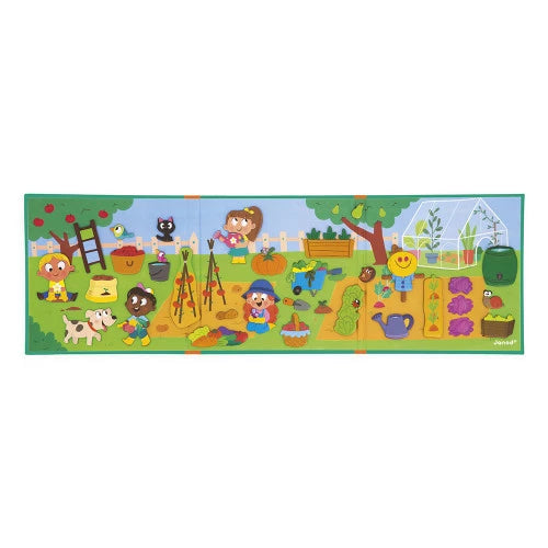Janod Vegetable Garden Magnetic Story
