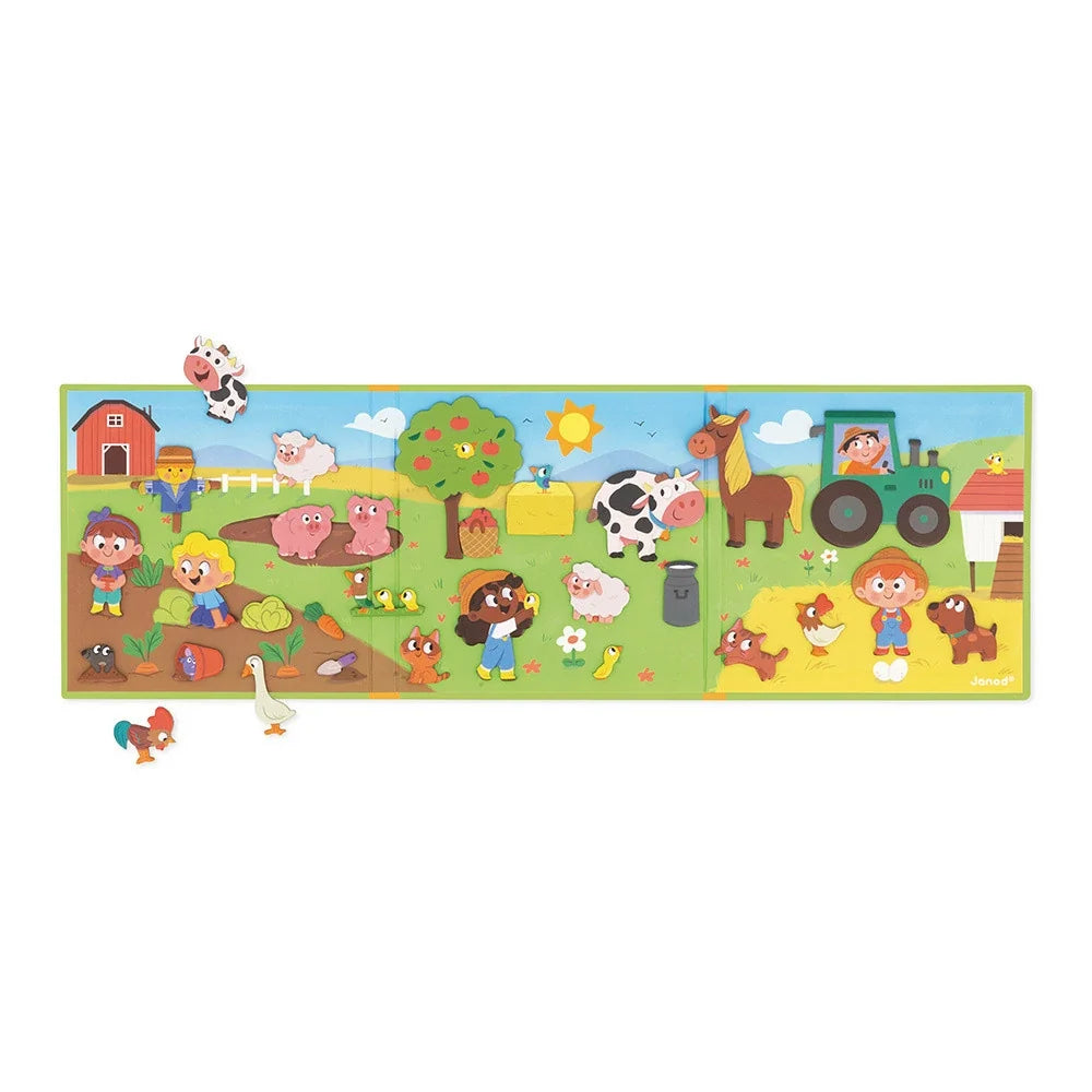 Janod Farm Magnetic Story