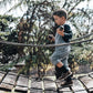 Lamington Child Merino Crew Socks Black