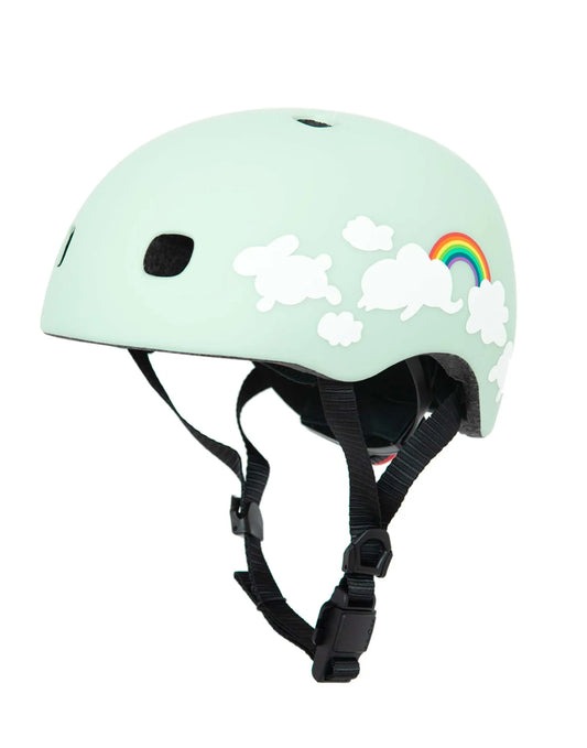 Micro Kids Helmets Pattern Clouds