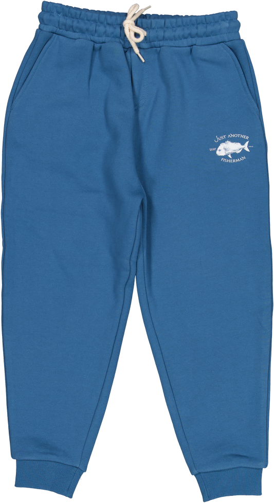 Just Another Fisherman Mini Snapper Trackpants Salvage Blue