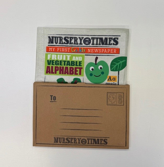 Crinkly Cloth Book Fruit & Veg A-Z