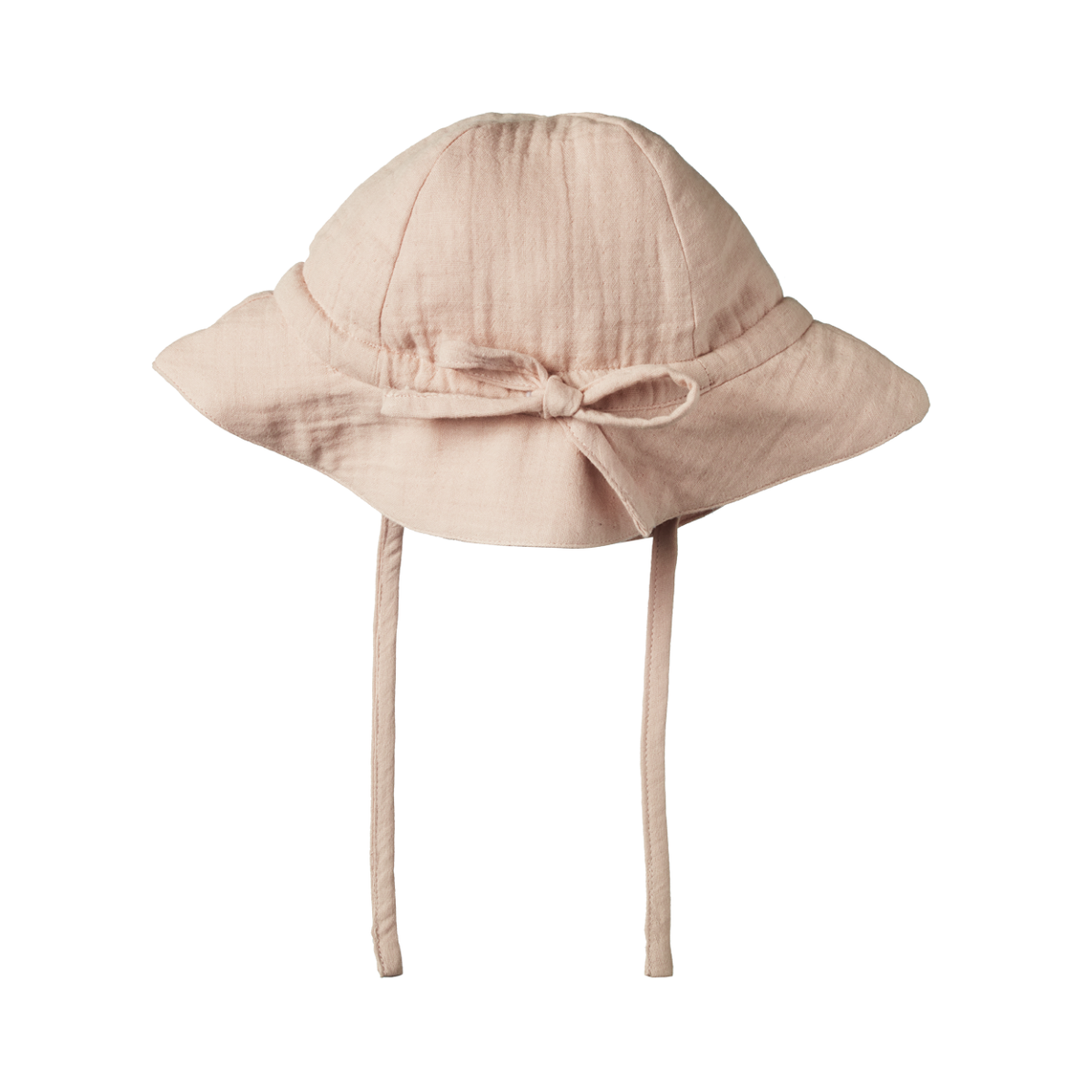 Nature Baby Crinkle Muslin Sunhat Rose Dust