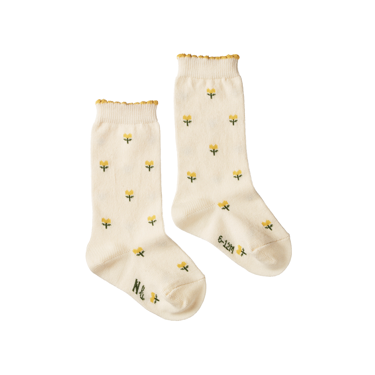 Nature Baby Organic Cotton Socks Tulips