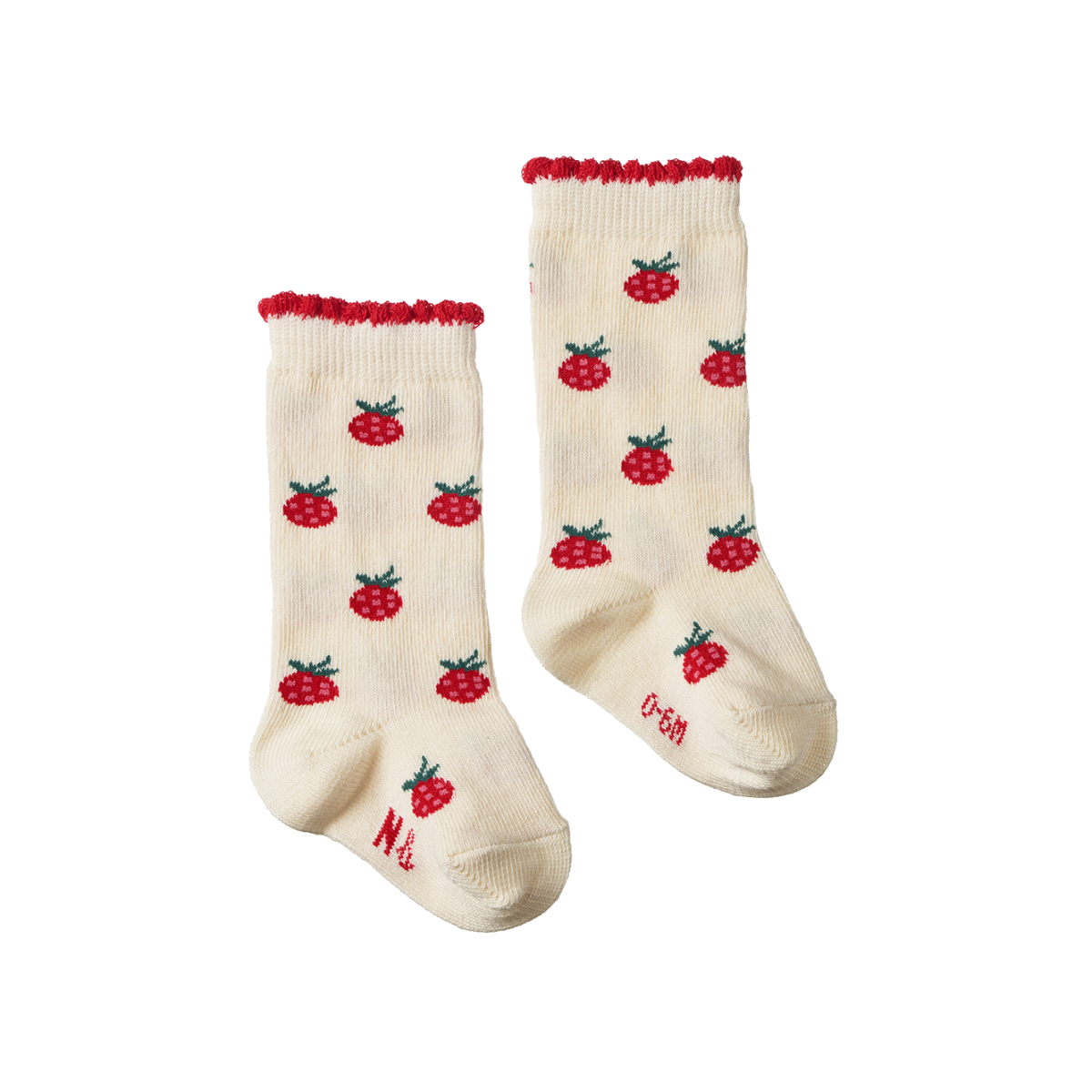 Nature Baby Organic Cotton Socks Raspberries