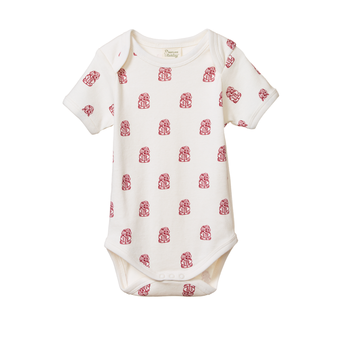 Nature Baby Short Sleeve Bodysuit Tiki