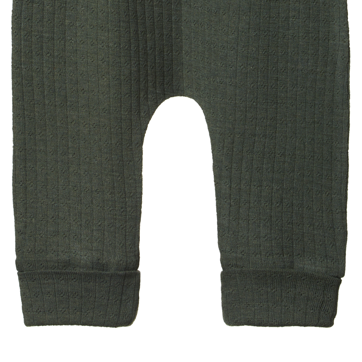 Nature Baby Merino Essential Drawstring Pants Pointelle Thyme