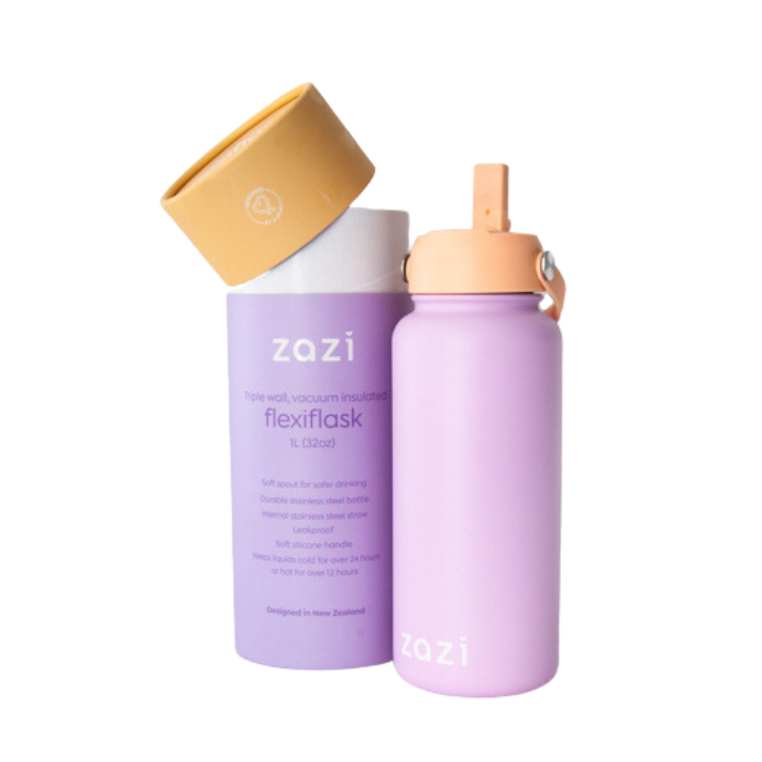 Zazi Flexiflask 1L Peach Sherbert