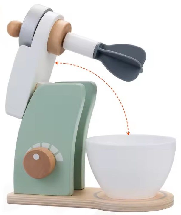 Wooden Blender Set