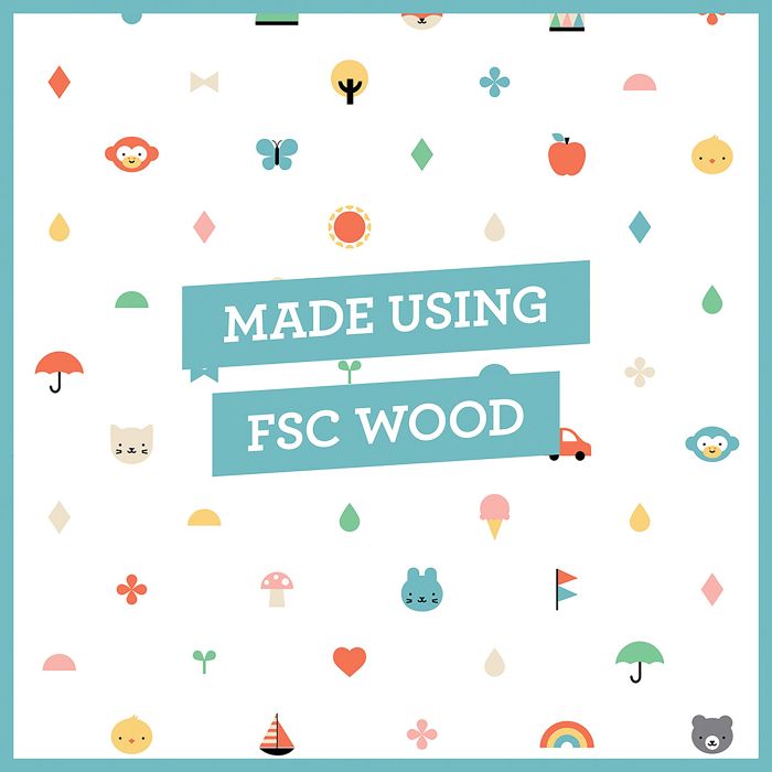 Le Petit Collage Lion Rattle