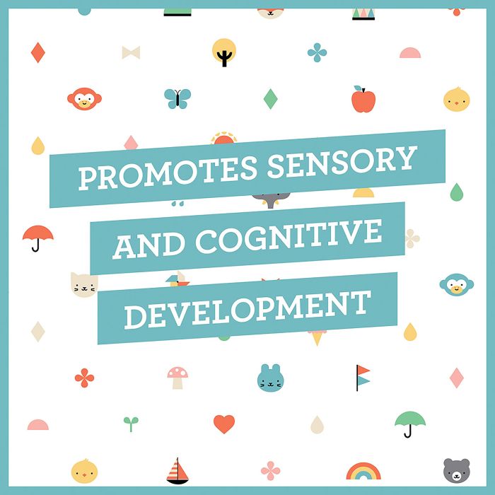 Le Petit Collage Lion Rattle