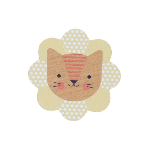 Le Petit Collage Lion Rattle