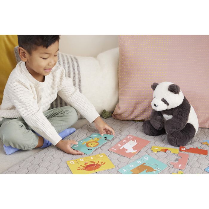 Le Petit Collage Spelling Puzzles Animals