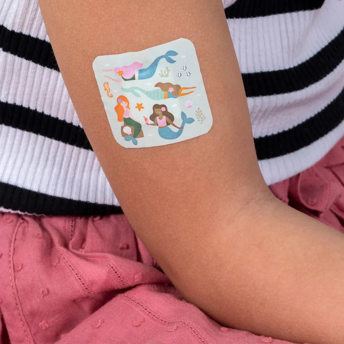 Mermaid Plasters In A Tin