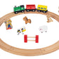 Wooden Magnetic Train Play Set