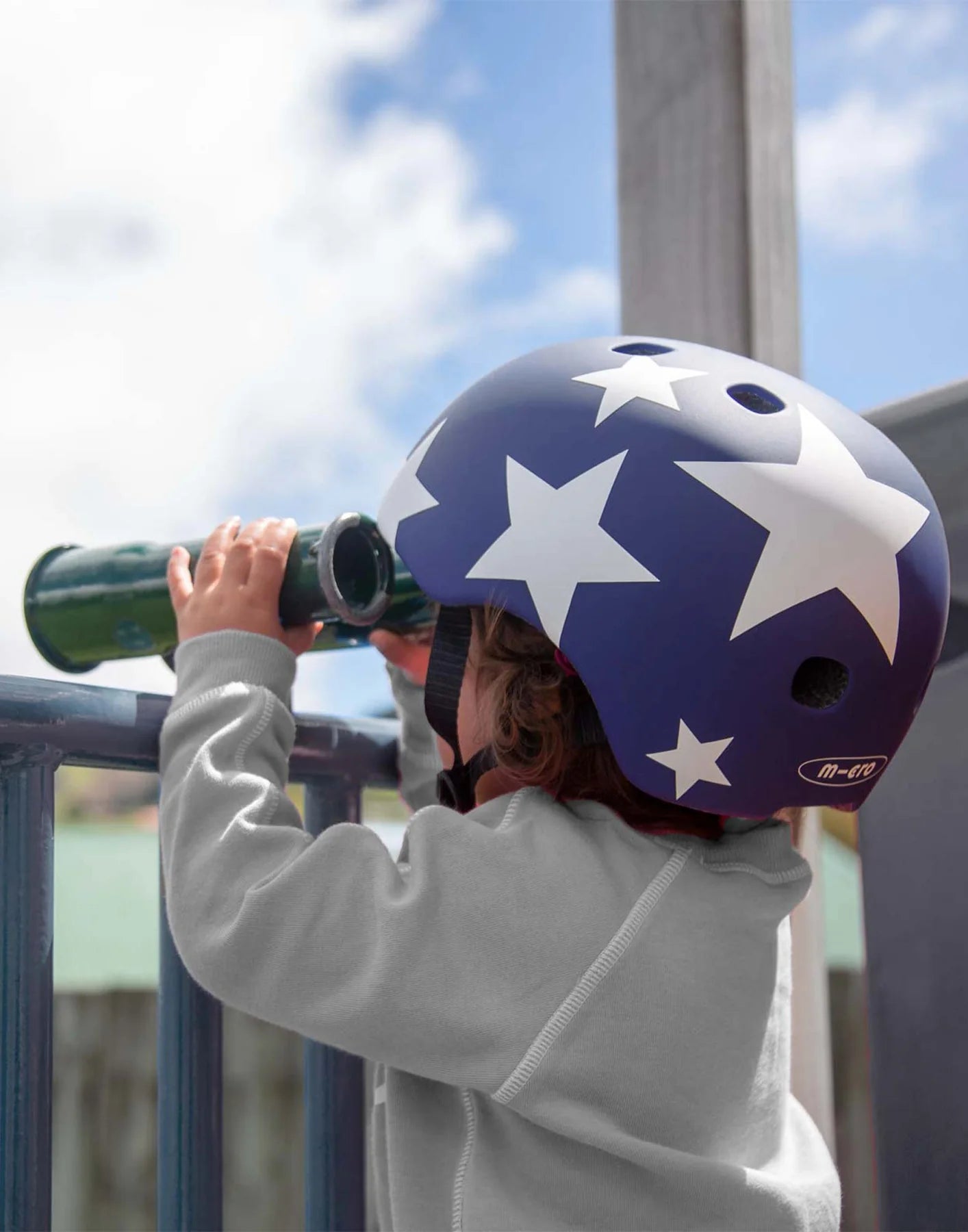 Micro Kids Helmets Pattern Stars