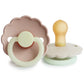 Frigg Daisy Natural Rubber Pacifiers Blush | Cream Night