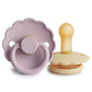 Frigg Daisy Natural Rubber Pacifiers Soft Lilac | Pale Daffodil