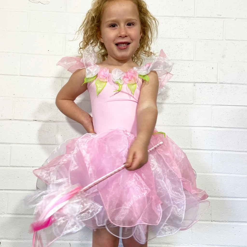 Wish Fairy Dress Light Pink + Wand