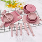 Silicone Kitchen Set Pink