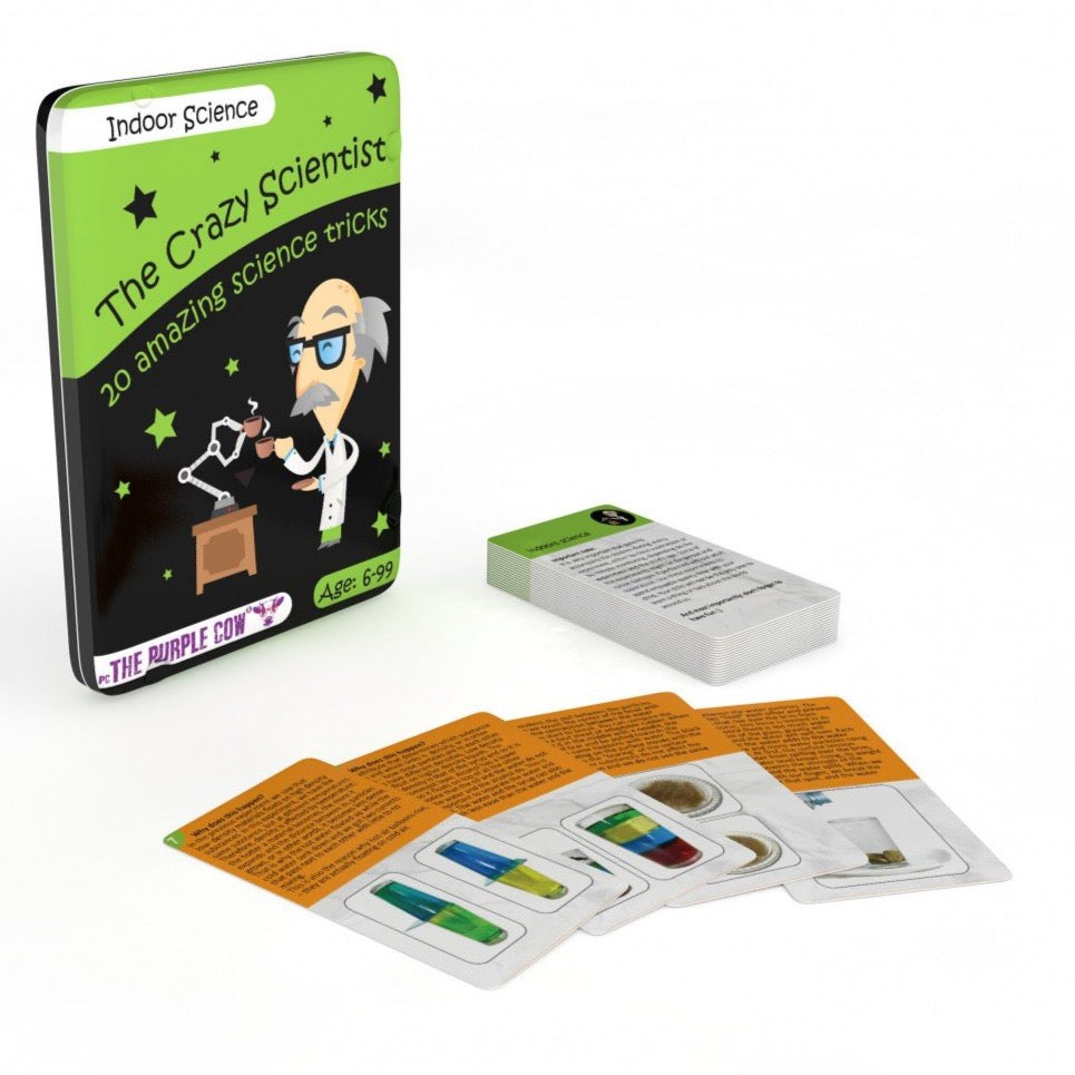 Crazy Scientist Boxed Tin Activity Set Indoor Science