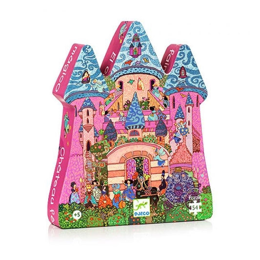 Silhouette Puzzle Fairy Castle