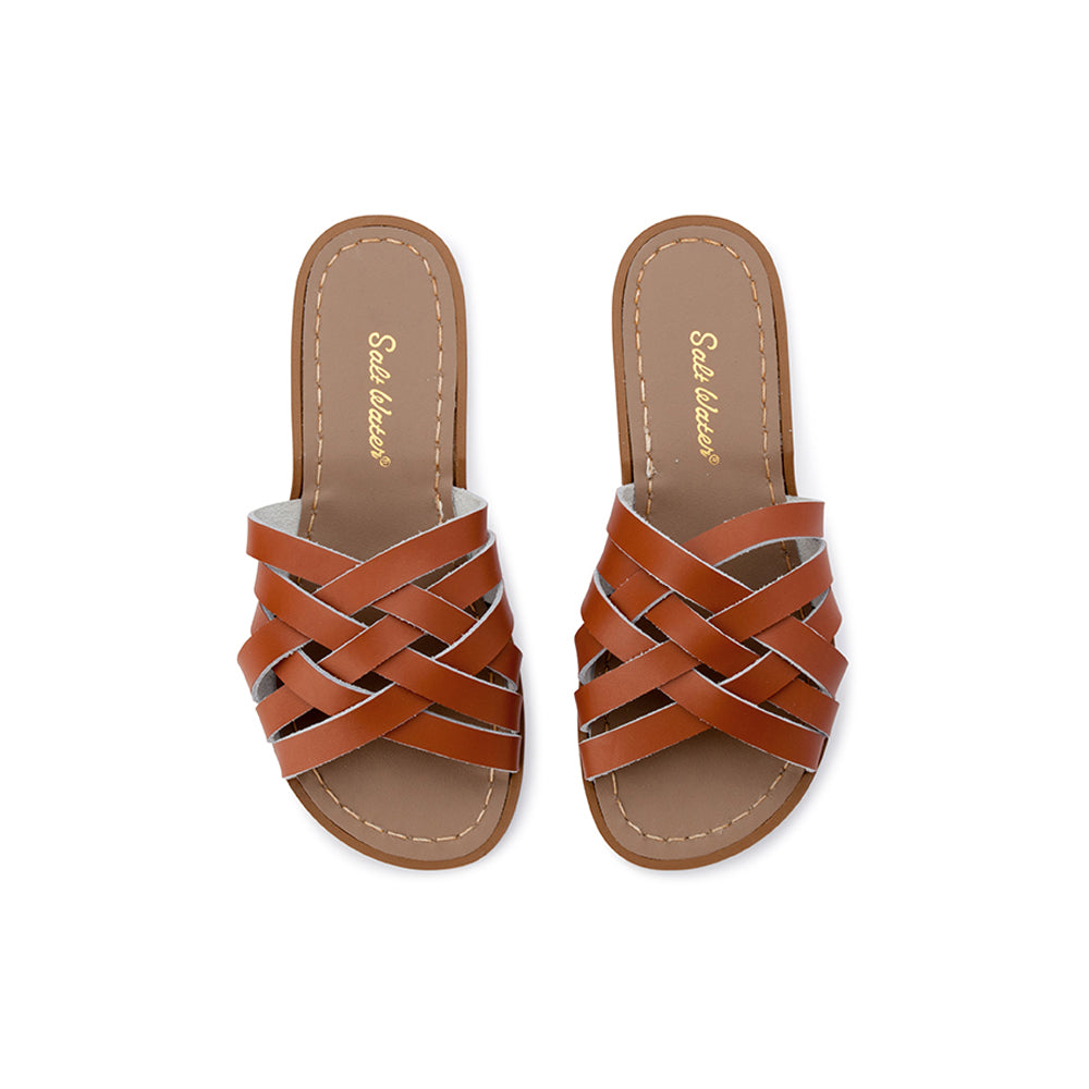 Saltwater Sandal Retro Slide Tan