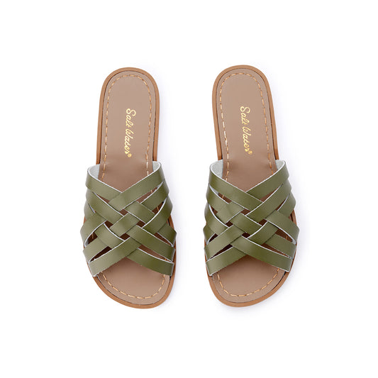 Saltwater Sandal Retro Slide Olive