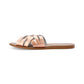 Saltwater Sandal Retro Slide Rose Gold