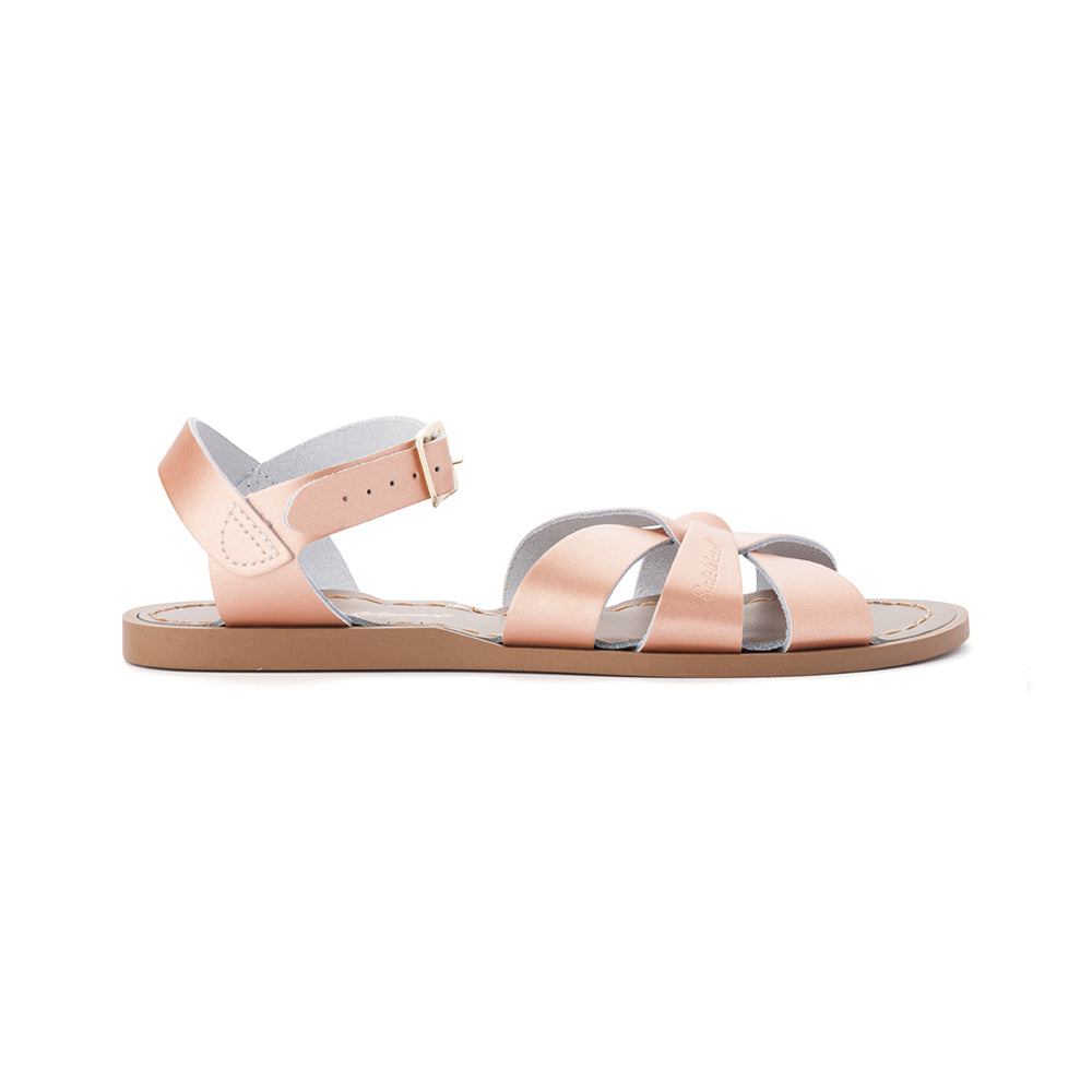 Womens Saltwater Sandal Original Rose Gold