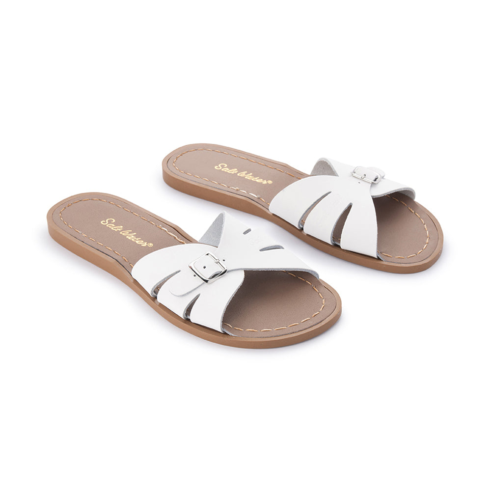 Saltwater Sandal Classic Slide White