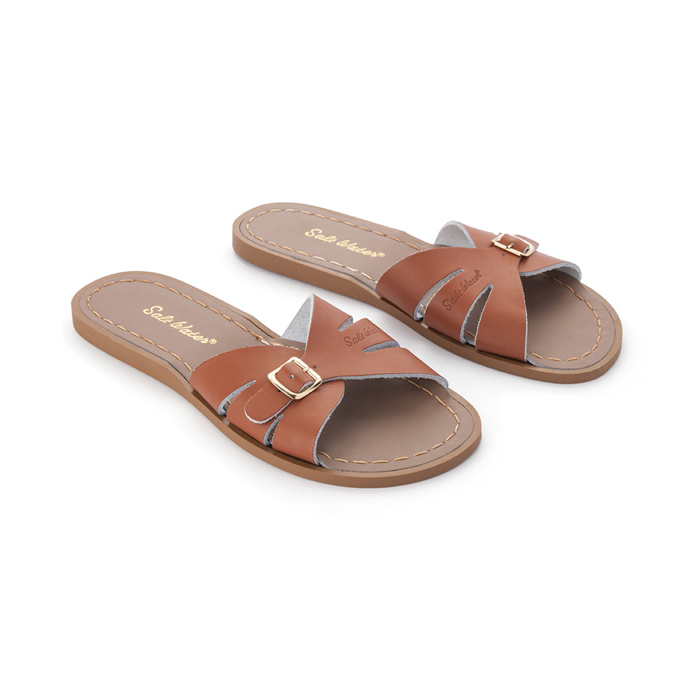 Saltwater Sandal Classic Slide Tan