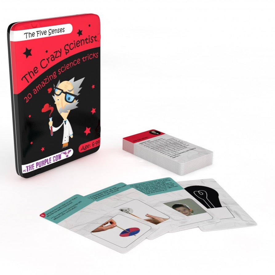 Crazy Scientist Boxed Tin Activity Set The Five Senses