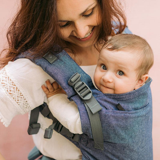 Boba X Adjustable Carrier Chambray